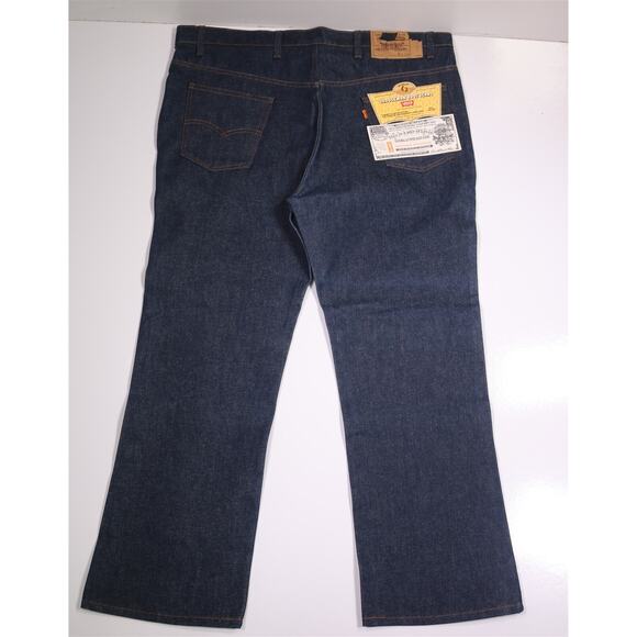 Vintage NWT Levi’s 1981 Saddleman Boot Jeans 517 Size 44W X 30L Orange Tab - Picture 4 of 8